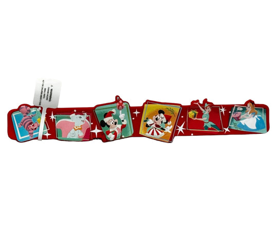 Disney Holiday Greetings Mickey & Friends Slap Wrap Bracelet