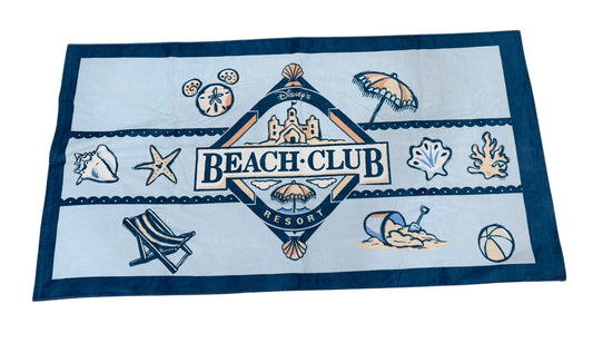 Disney Beach Club Resort Mickey Sandcastle Towel