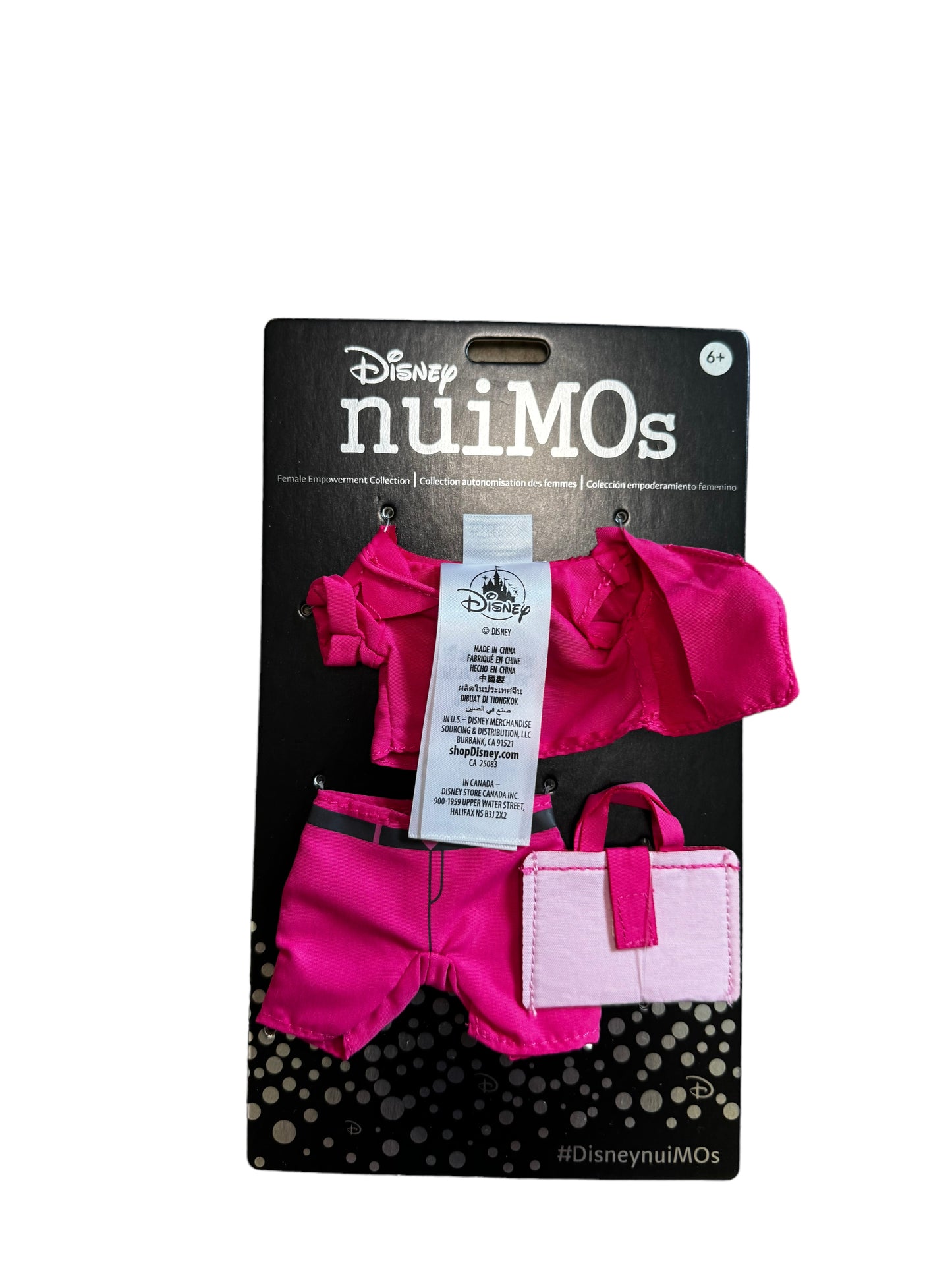 Disney NuiMOS Outfit-Pink Suit