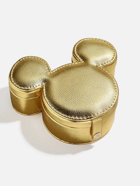 Disney Baublebar Mickey Mouse Metallic Storage Case - Metallic Gold