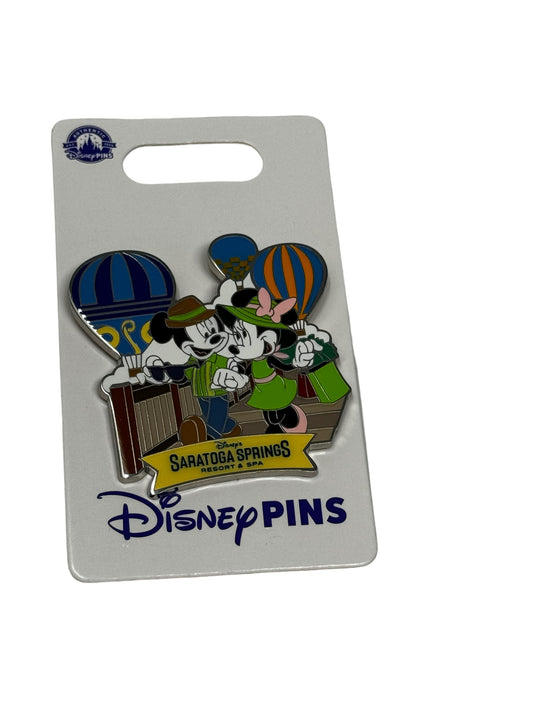 Disney Saratoga Springs Pin-Mickey Minnie Balloons 2024