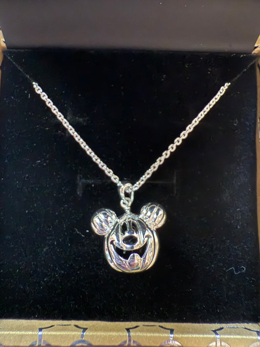 Disney Mickey Pumpkin Rebecca Hook Necklace