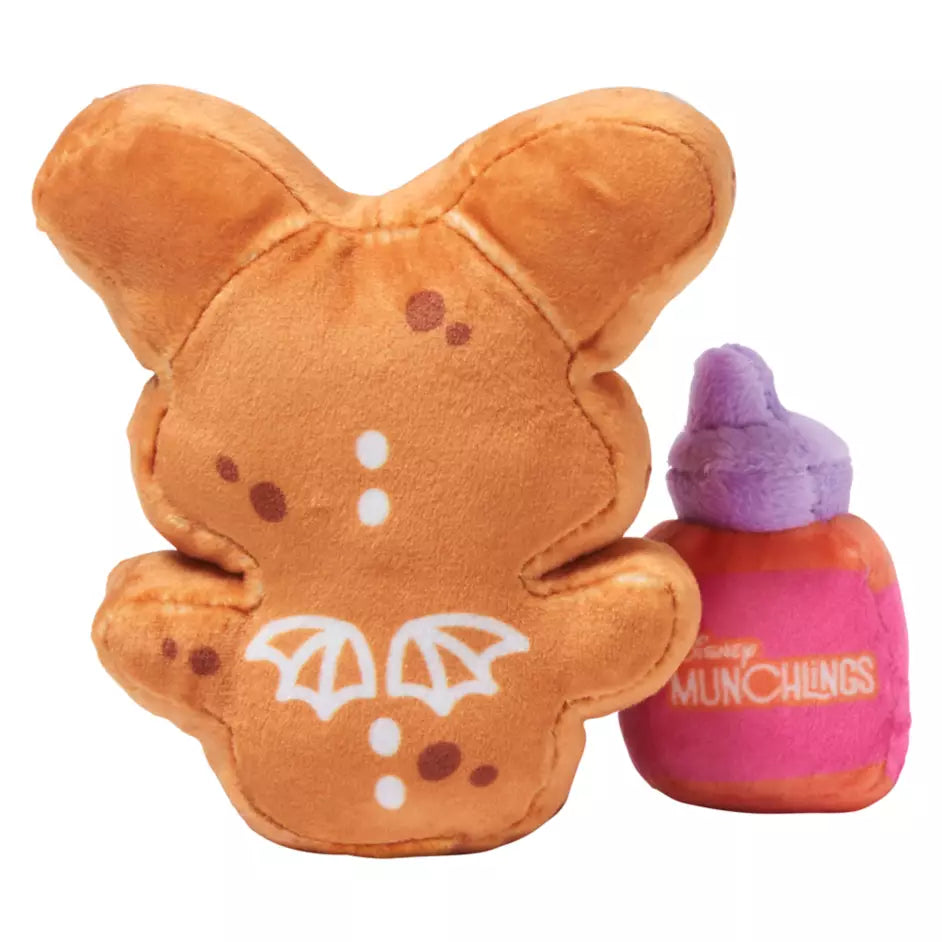 Figment Gingerbread Cookie with Frosting Disney Munchlings Plush - Micro 4 3/4" Limited Release