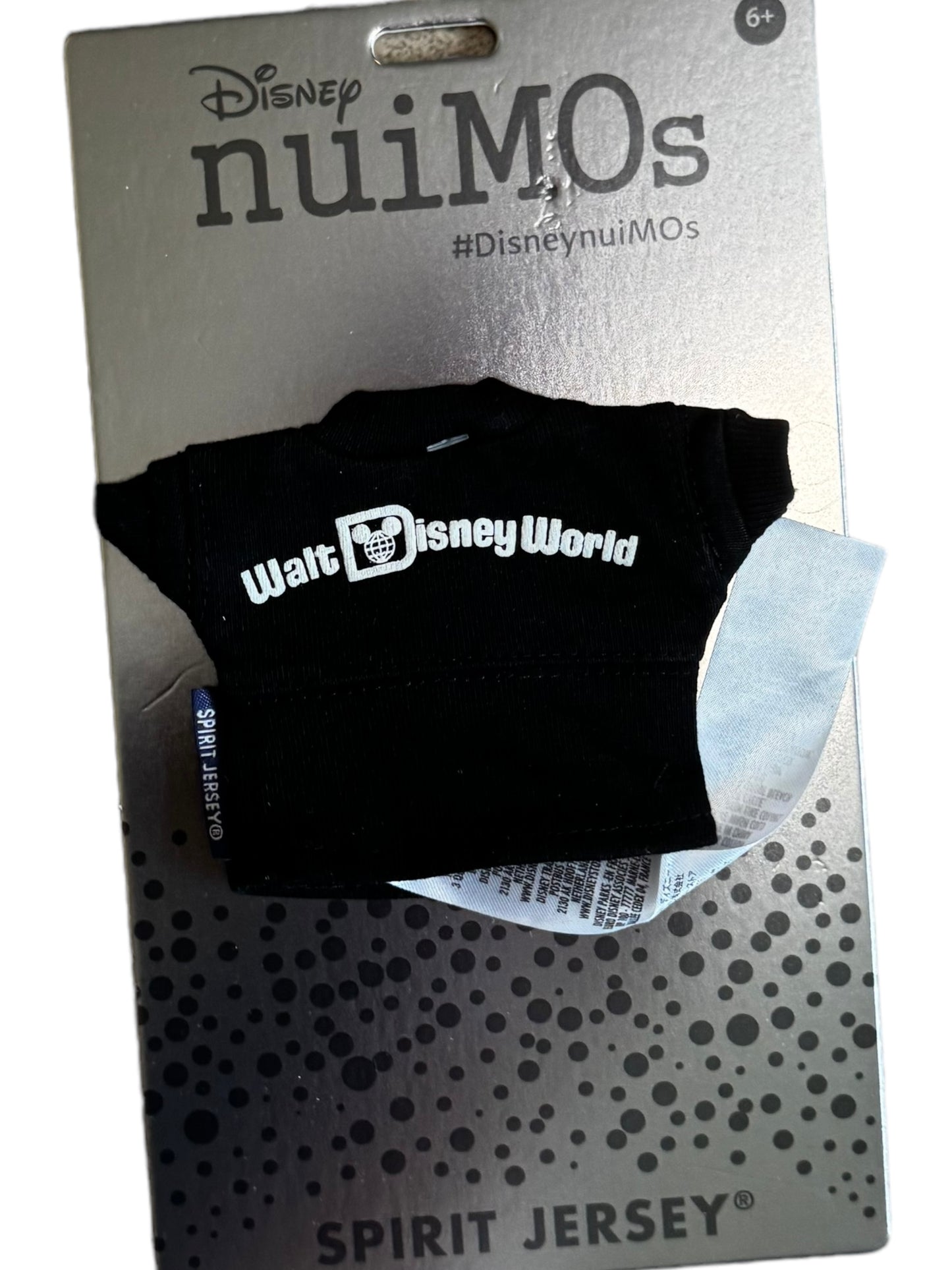 Disney NuiMOS Outfit-Black Spirit Jersey