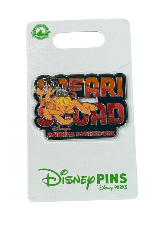 Disney Animal Kingdom Pluto Pin-Safari Squad