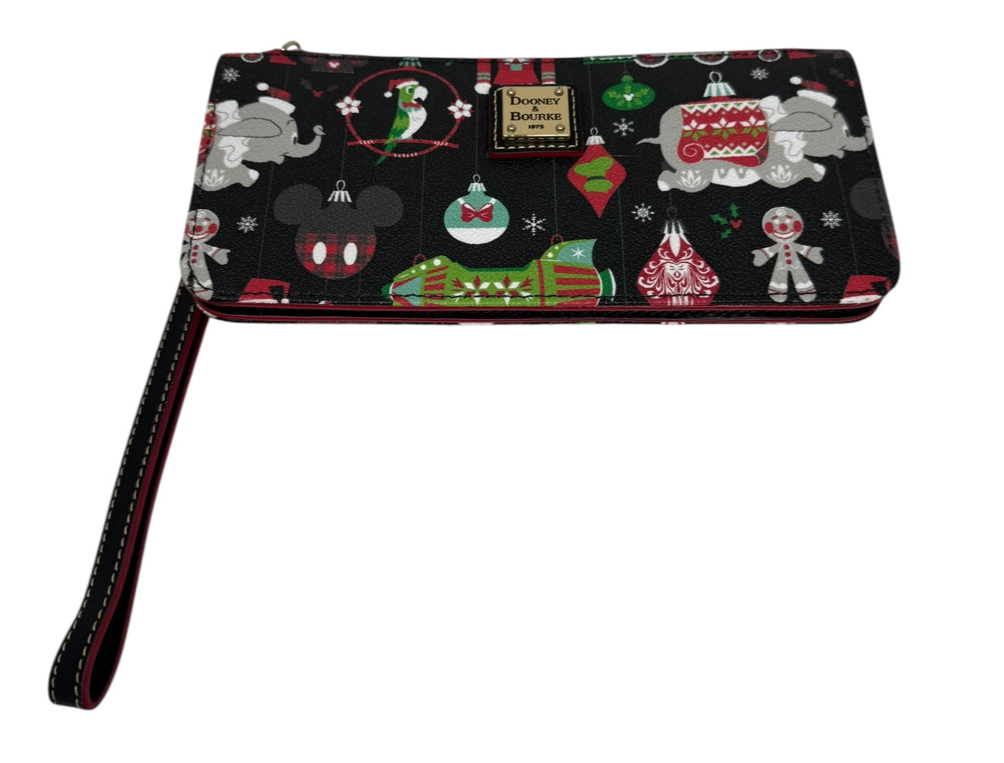 Disney Dooney & Bourke Wallet Wristlet-Christmas Holiday 2018 Dumbo, Tiki Bird