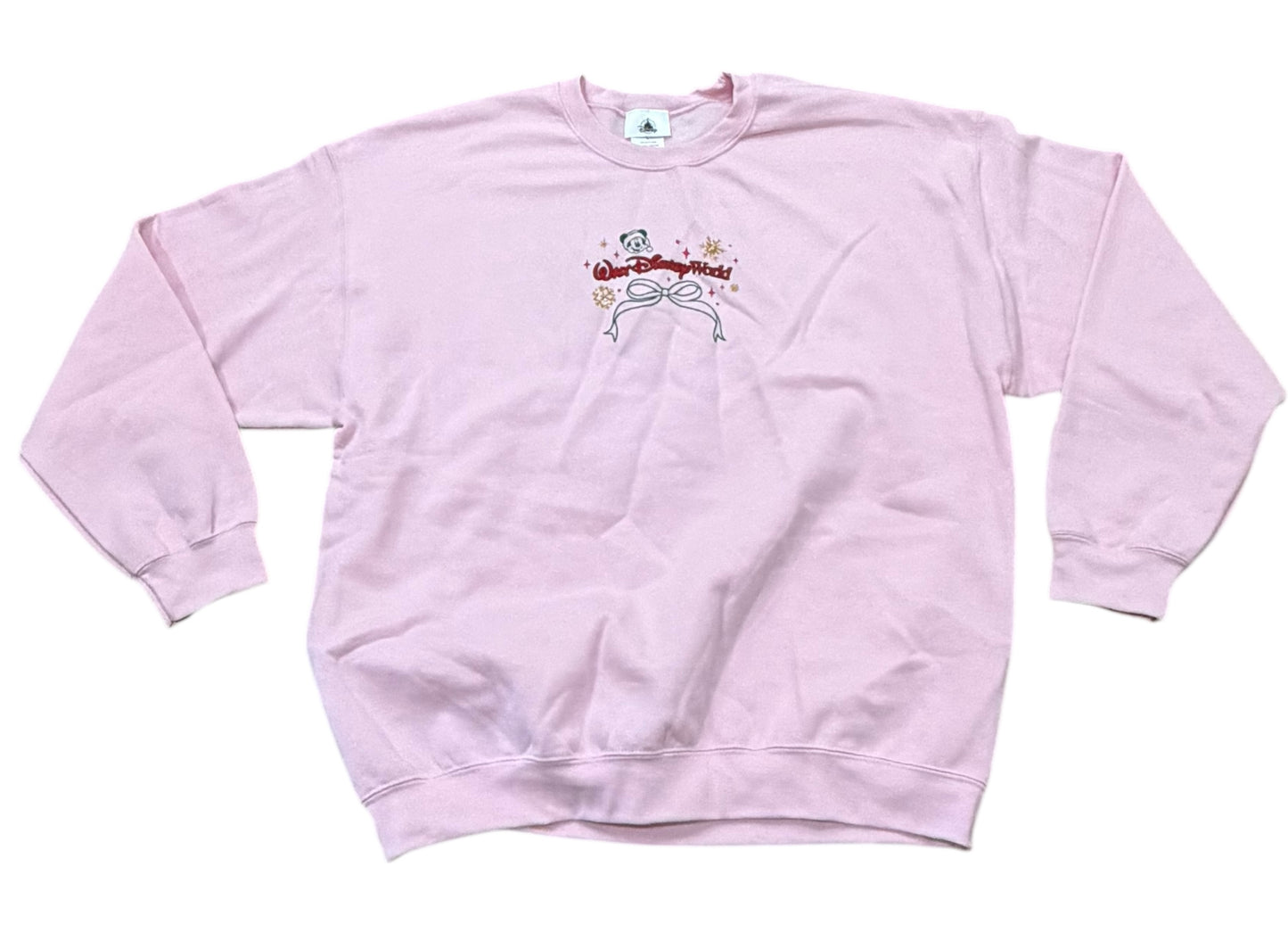 Walt Disney World Pink Ribbon Pullover-Sweetest Time Of Year