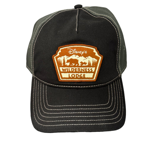 Disney Wilderness Lodge Bear Logo Patch Baseball Cap Hat