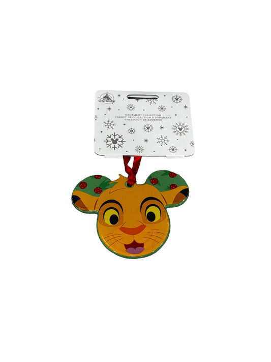 Disney Lion King Simba Mickey Head Ornament