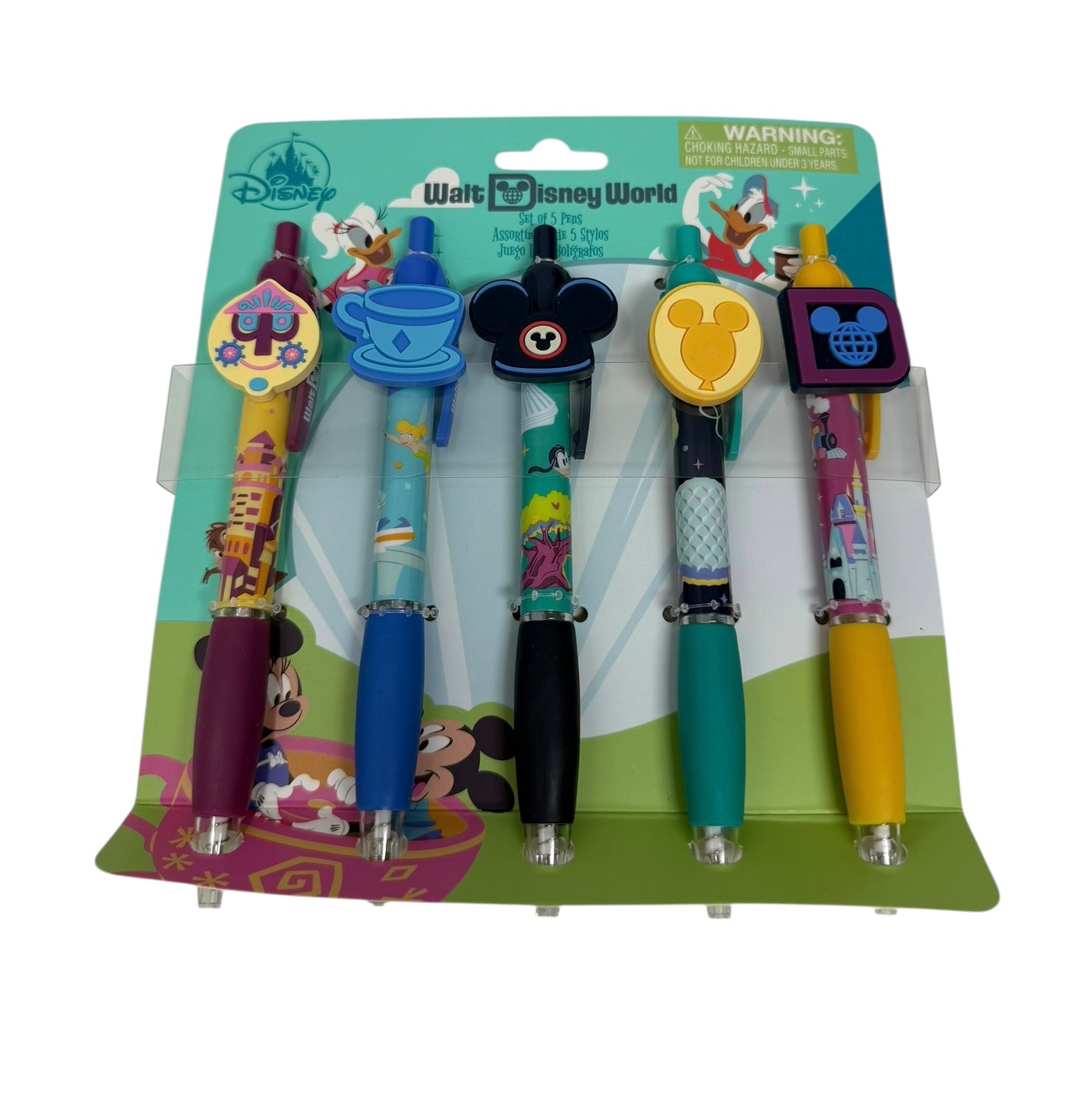 Walt Disney World 5 Pen Set-Play in the Park