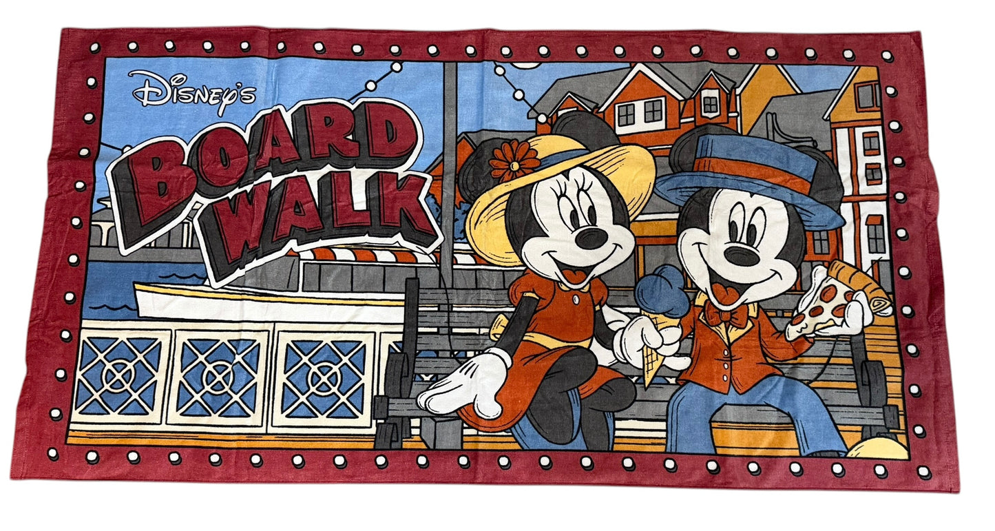 Disney Boardwalk Resort Mickey Minnie Beach Towel