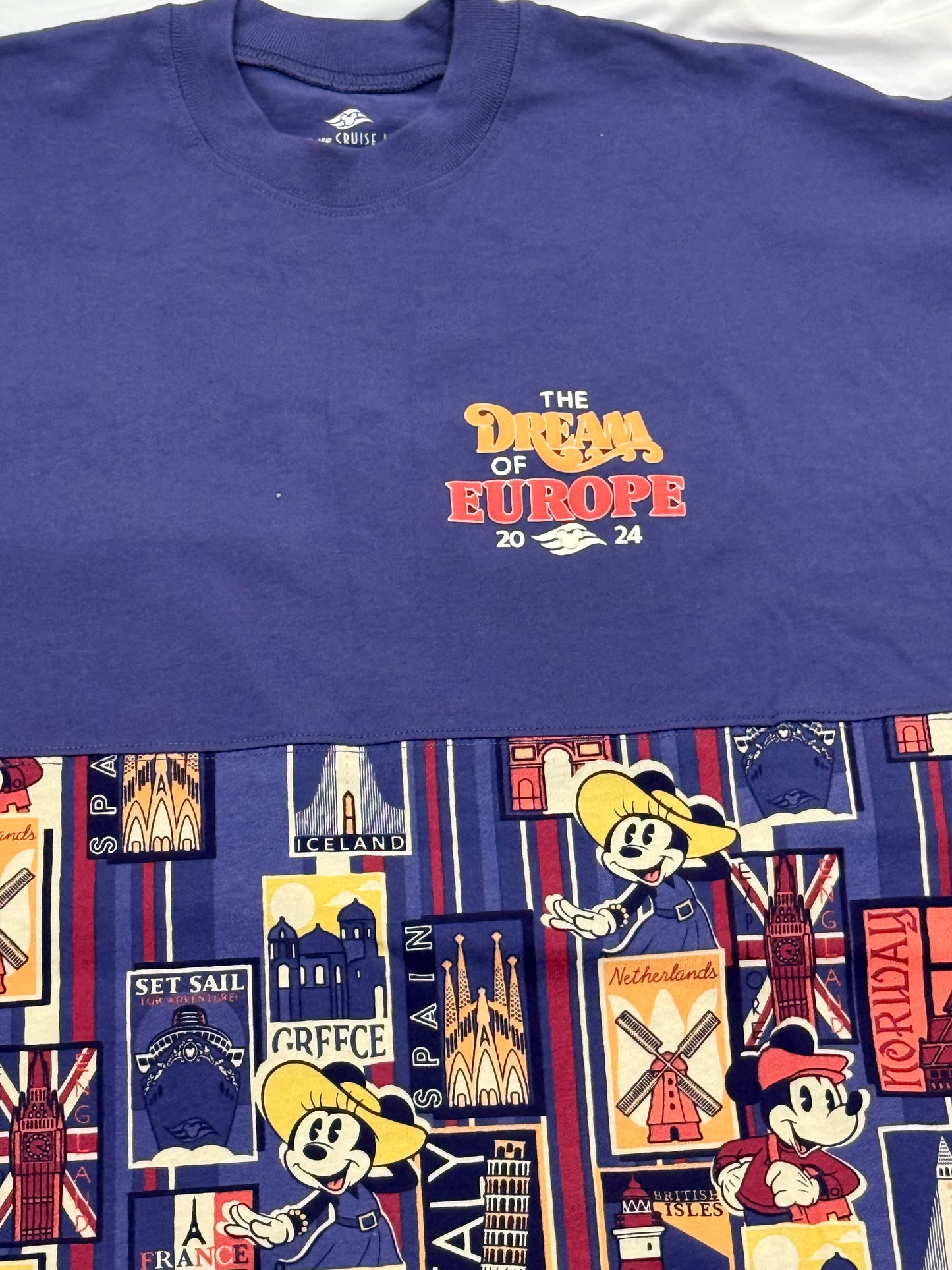 Disney Cruise Line Dream Europe Spirit Jersey