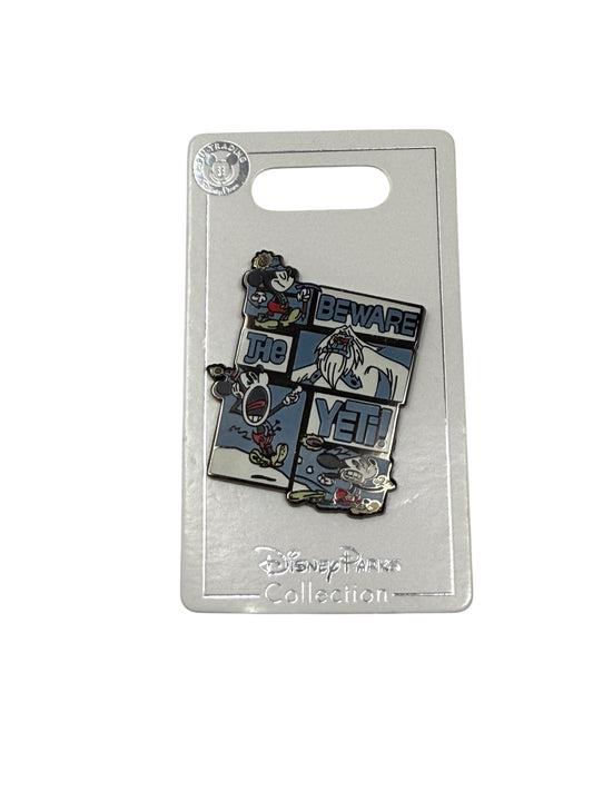 Disney Animal Kingdom Everest Pin-Beware of the Yeti