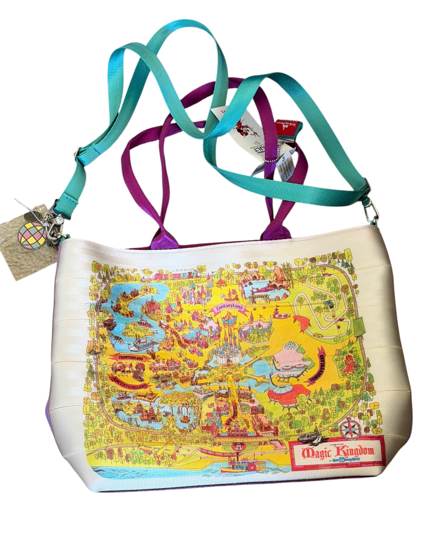 Walt Disney World Magic Kingdom Harvey’s Tote Bag Purse
