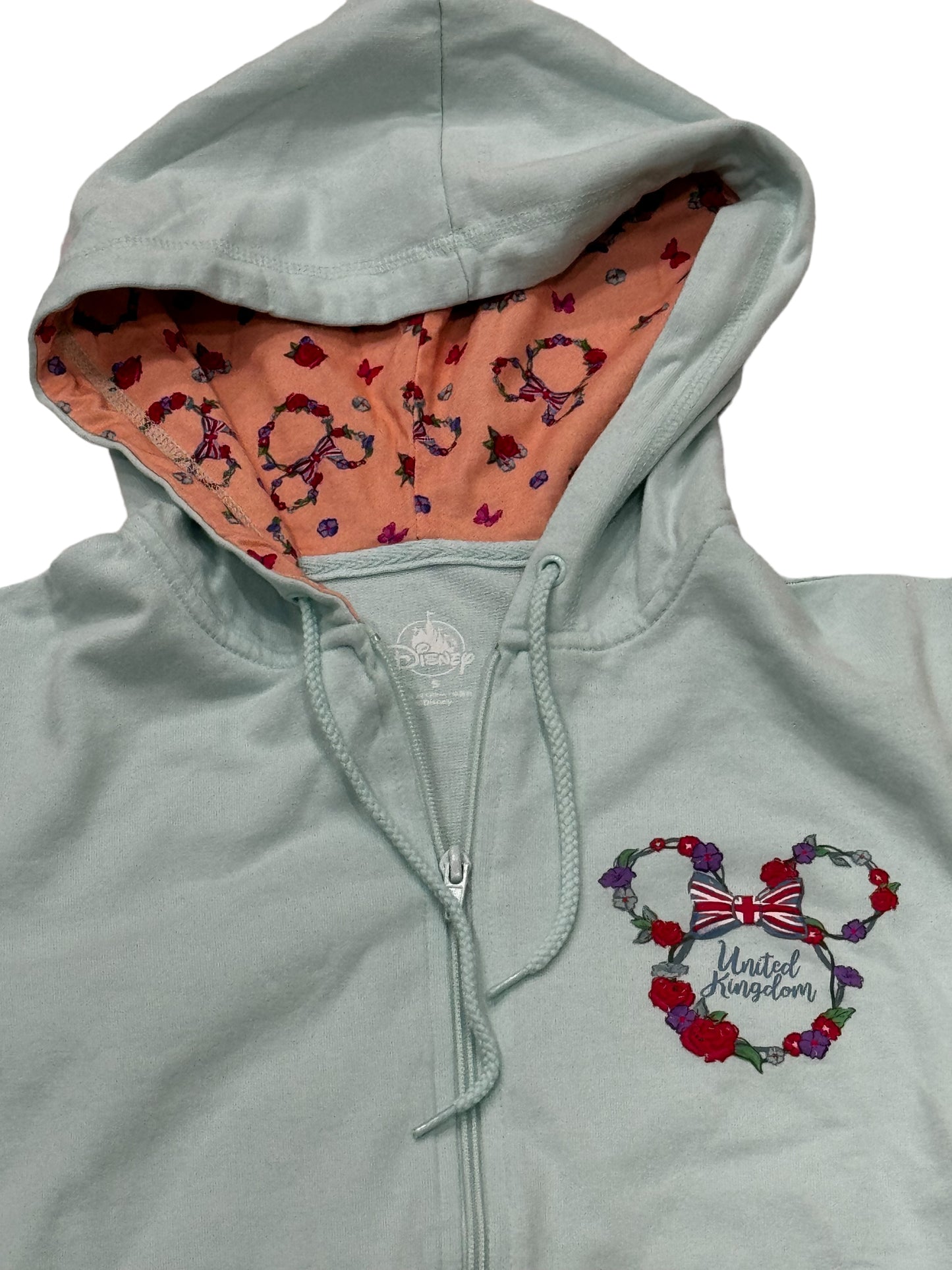 Disney Epcot UK United Kingdom Minnie Hoodie