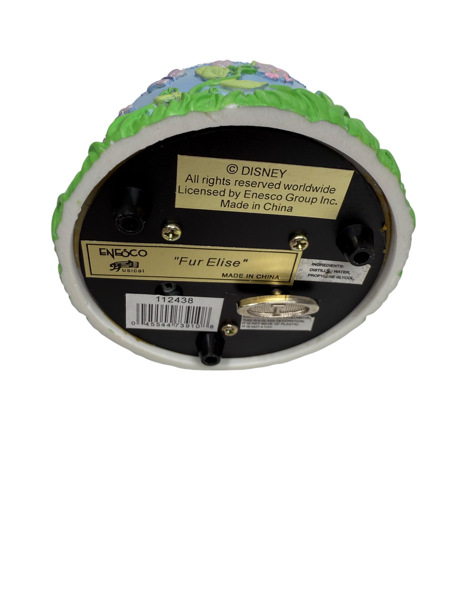 Disney Peter Pan Tinker Bell Glitter Globe