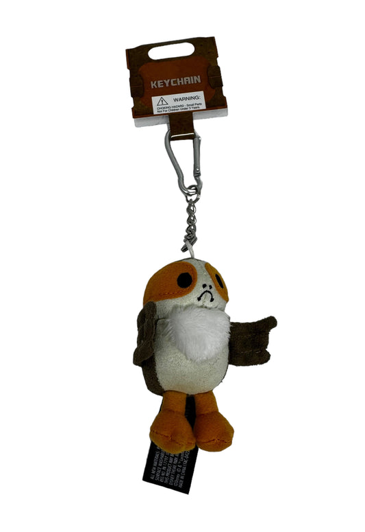 Disney Star Wars Galaxy’s Edge Porg Creature Plush Keychain Clip