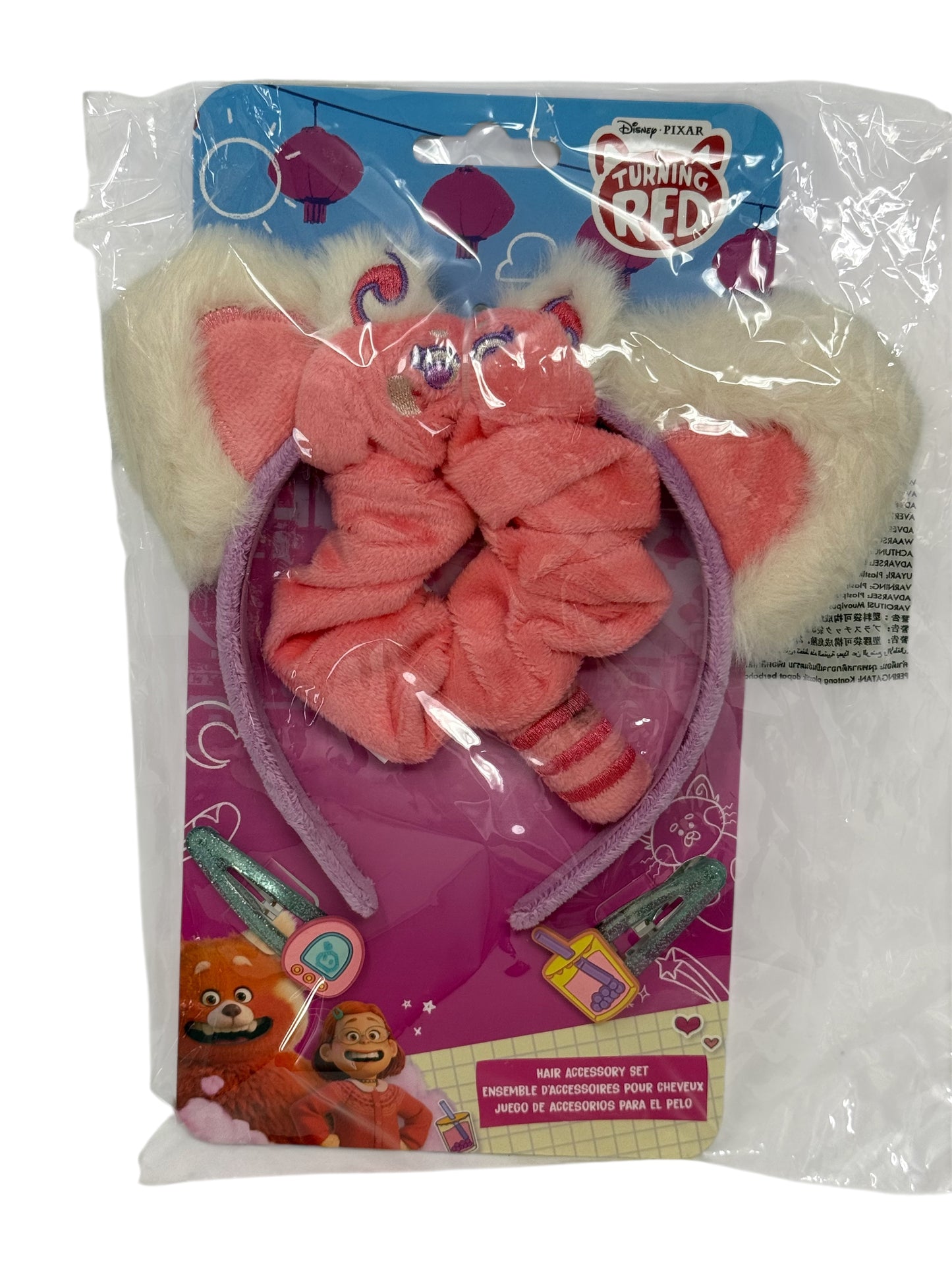 Disney Pixar Turning Red Ears, Hair clips