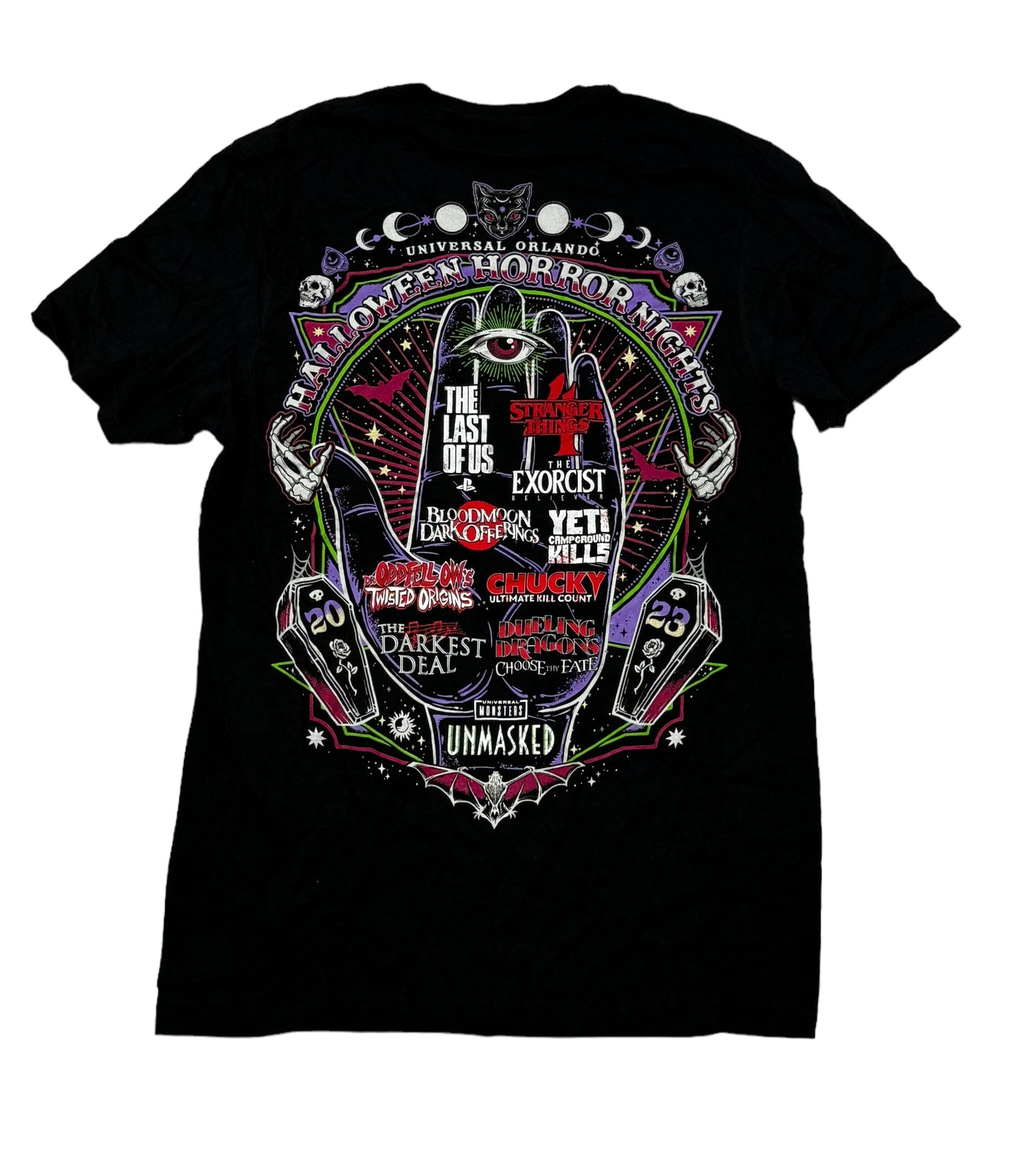 Universal Studios Halloween Horror Nights 2023 House Shirt Small