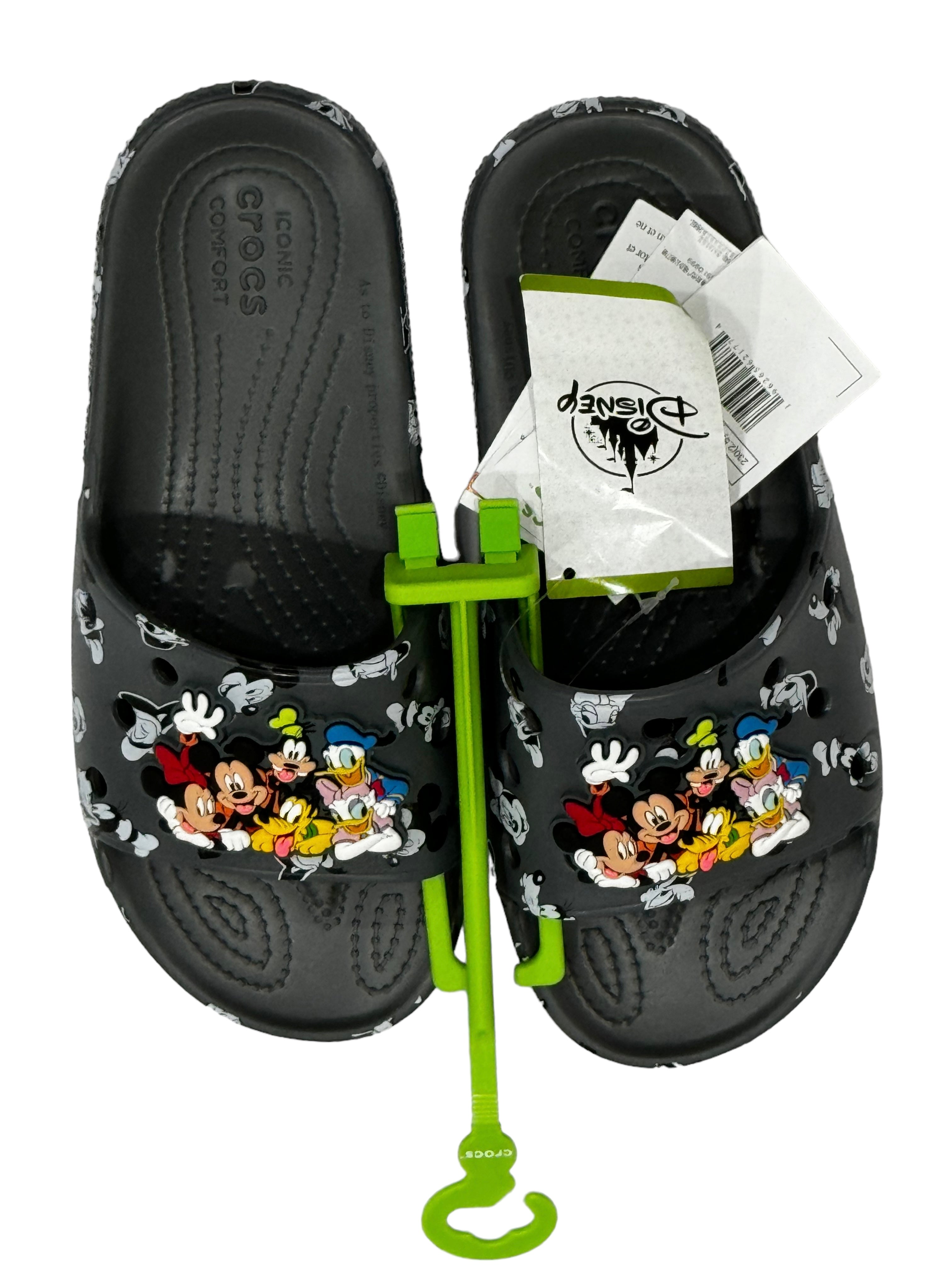 Mickey mouse croc flip flops store