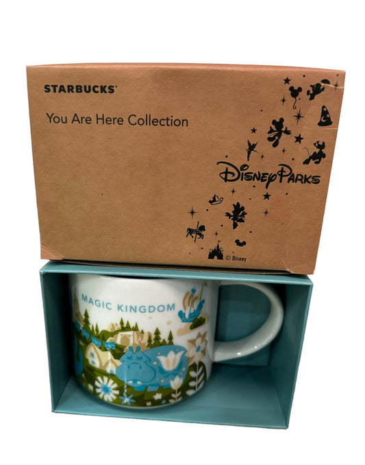 Disney Magic Kingdom Starbucks Mug-You are Here Collection