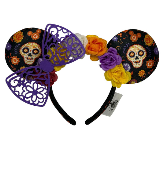 Disney Coco Day of the Dead Minnie Ears Headband Sugar Skulls