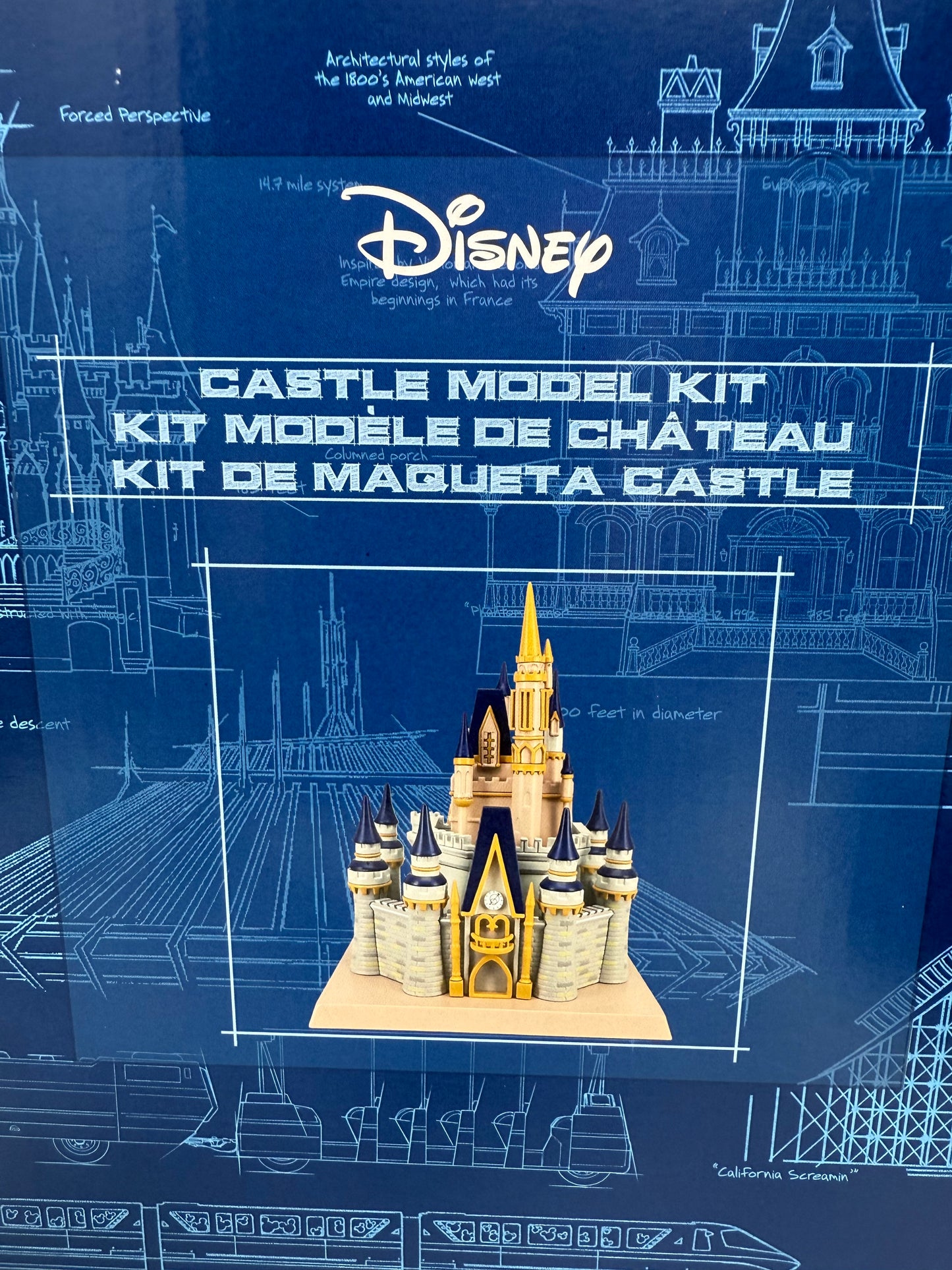 Disney Castle Model Kit