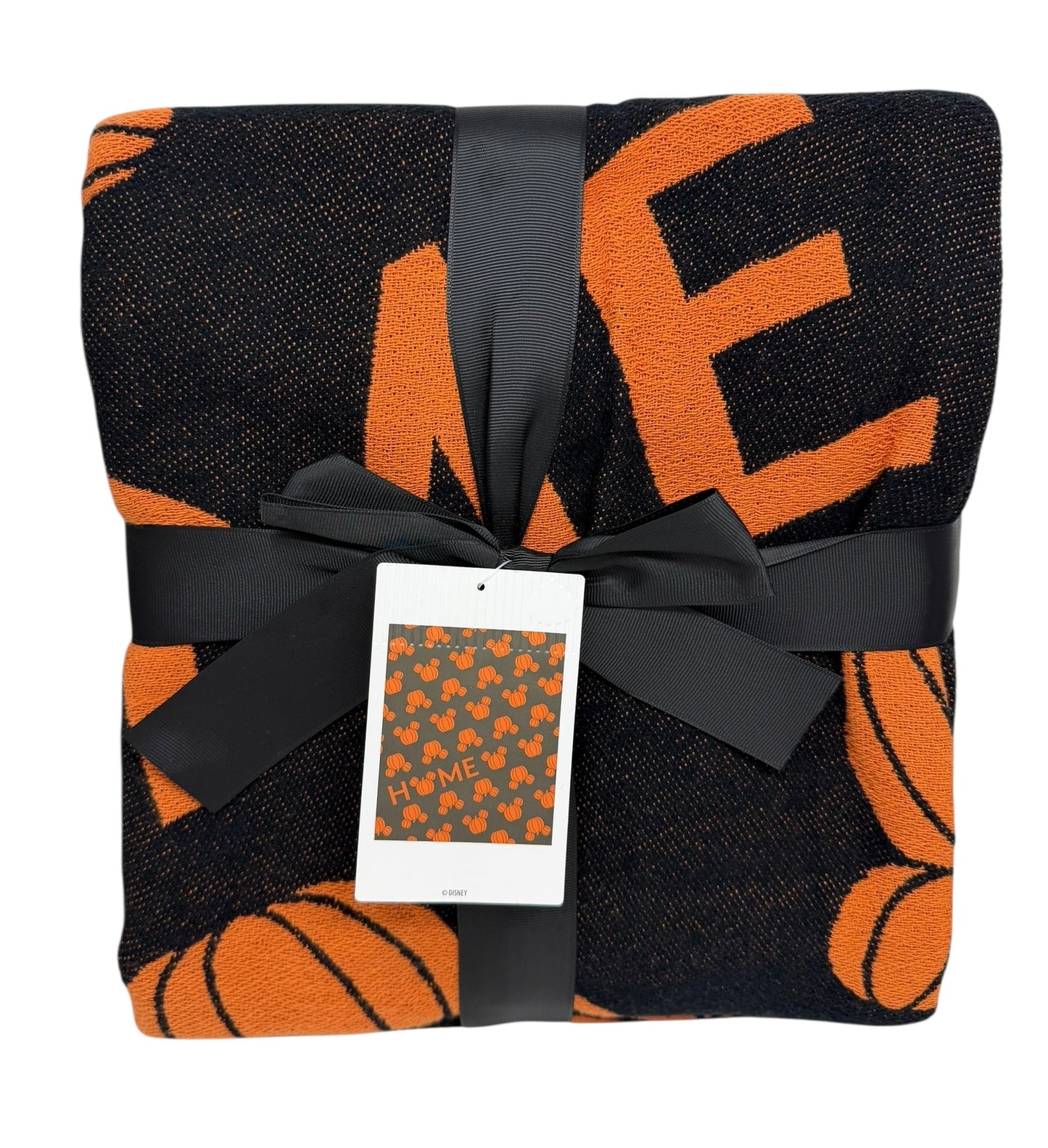 Disney Mickey Home Pumpkin Throw Blanket