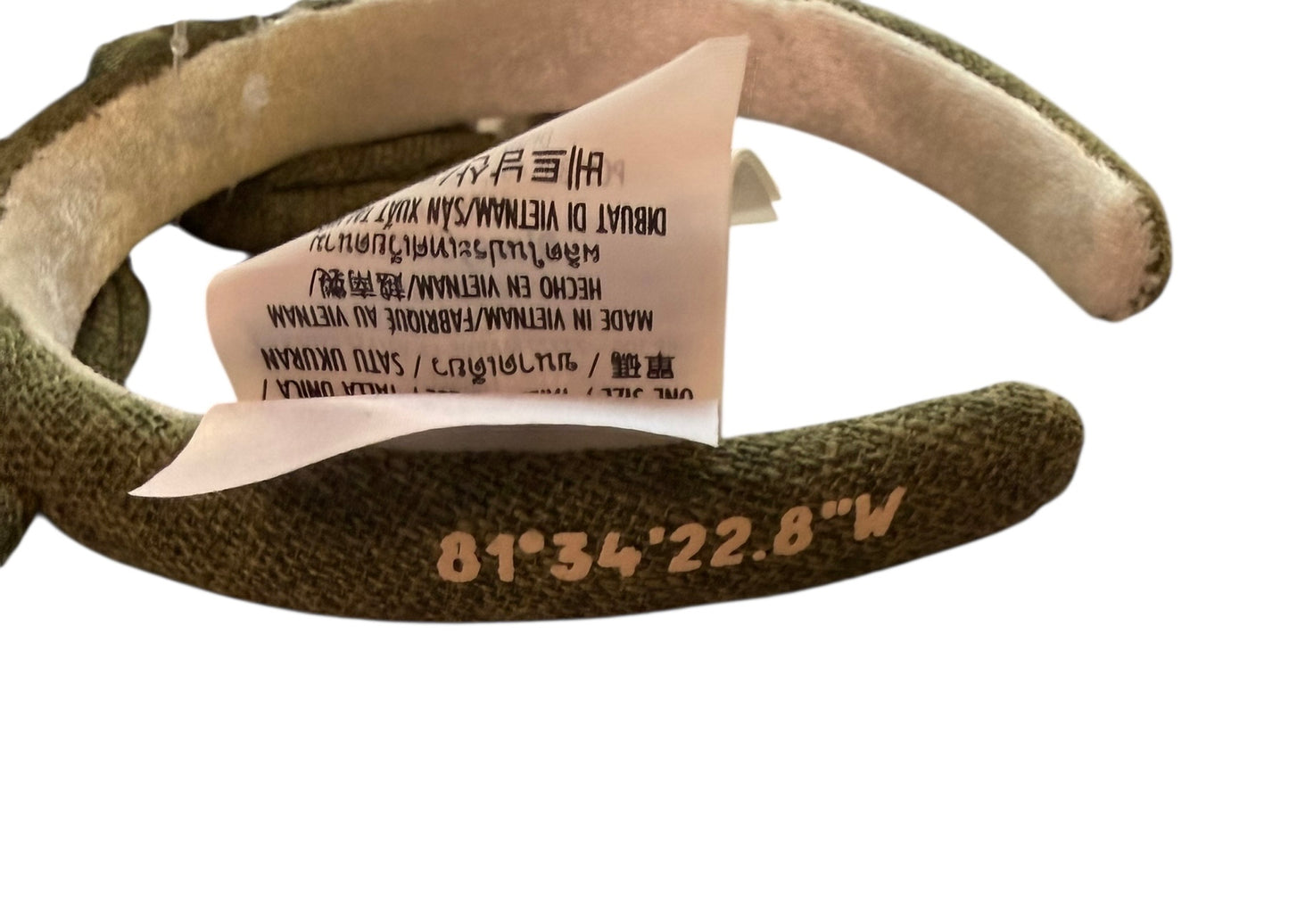 Disney Wilderness Lodge Minnie Ears Headband Mickey & Pluto