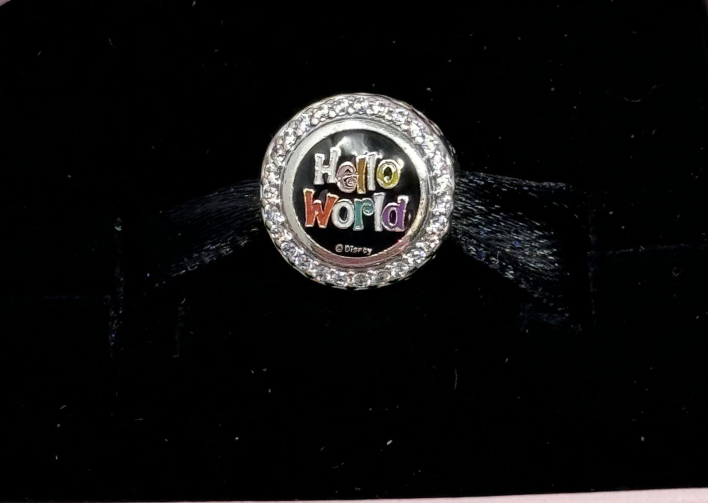 Disney Small World Hello World/Clock Pandora Charm Bead