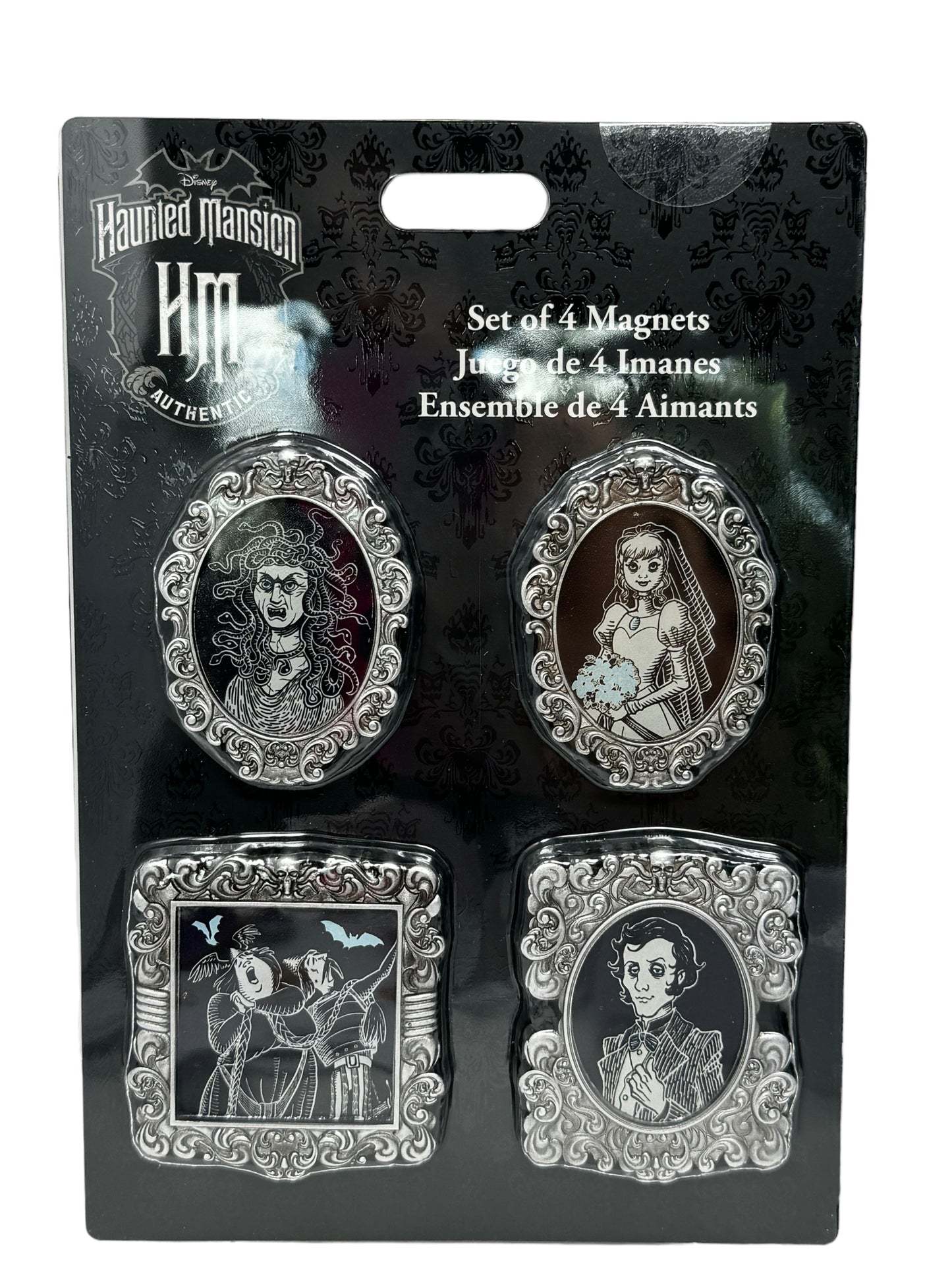 Disney Haunted Mansion Portrait Magnet Set