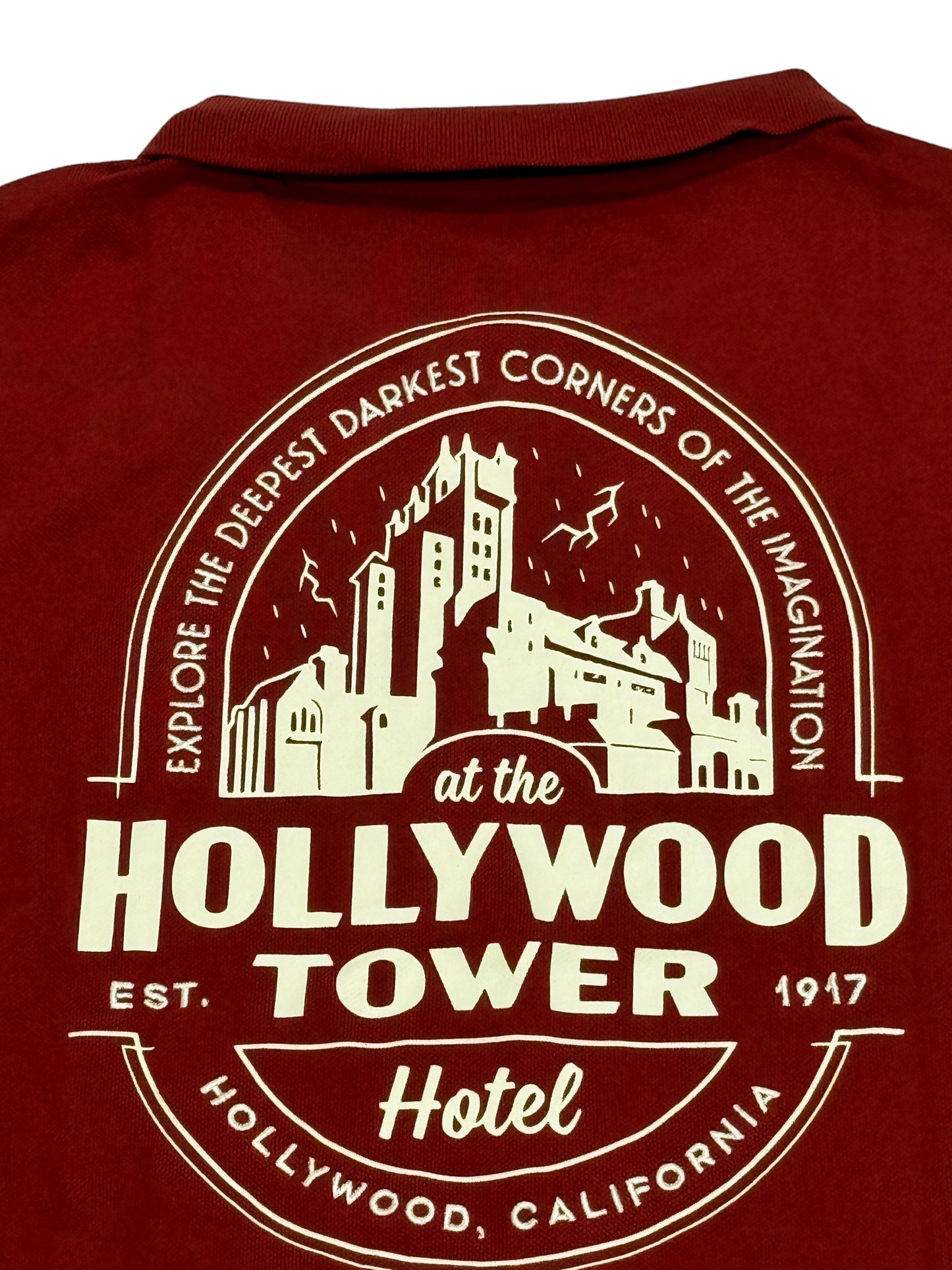 Disney Hollywood Tower of Terror Hotel Polo Shirt