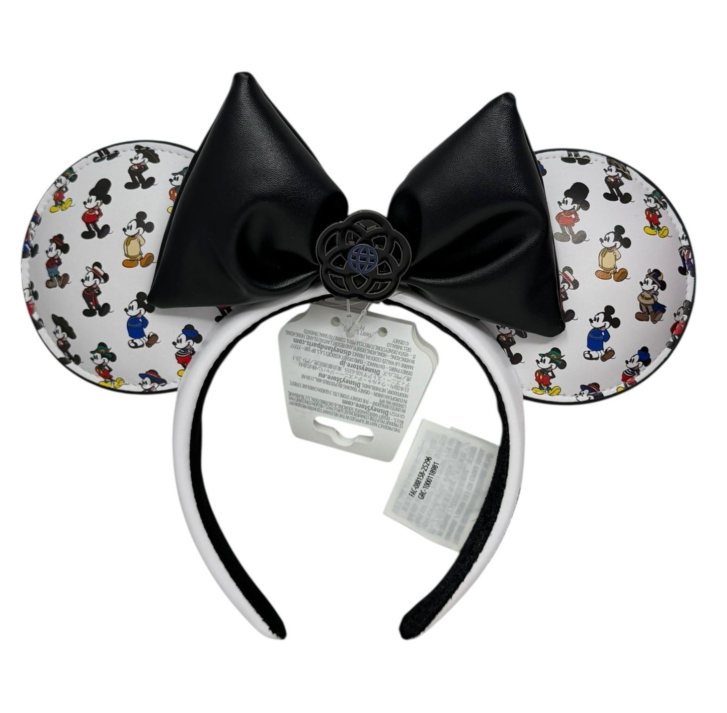 Disney Epcot World Showcase Mickey Ears Headband
