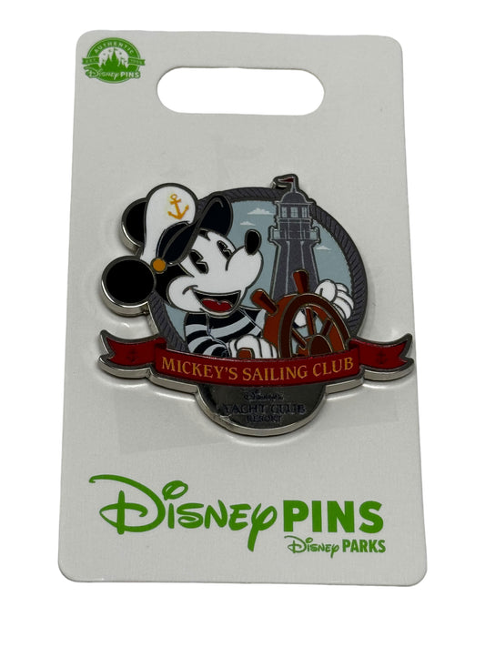 Disney Yacht Club Resort Mickey Sailing Club Pin-2024