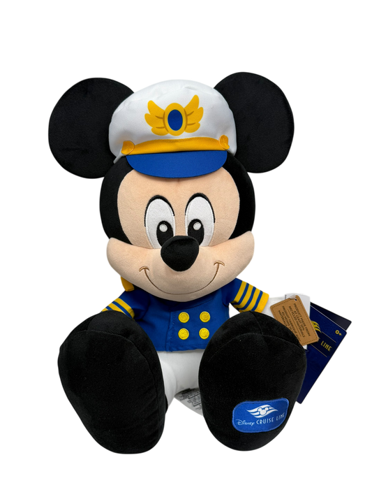 Disney Cruise Line Big Feet Plush Captain Mickey