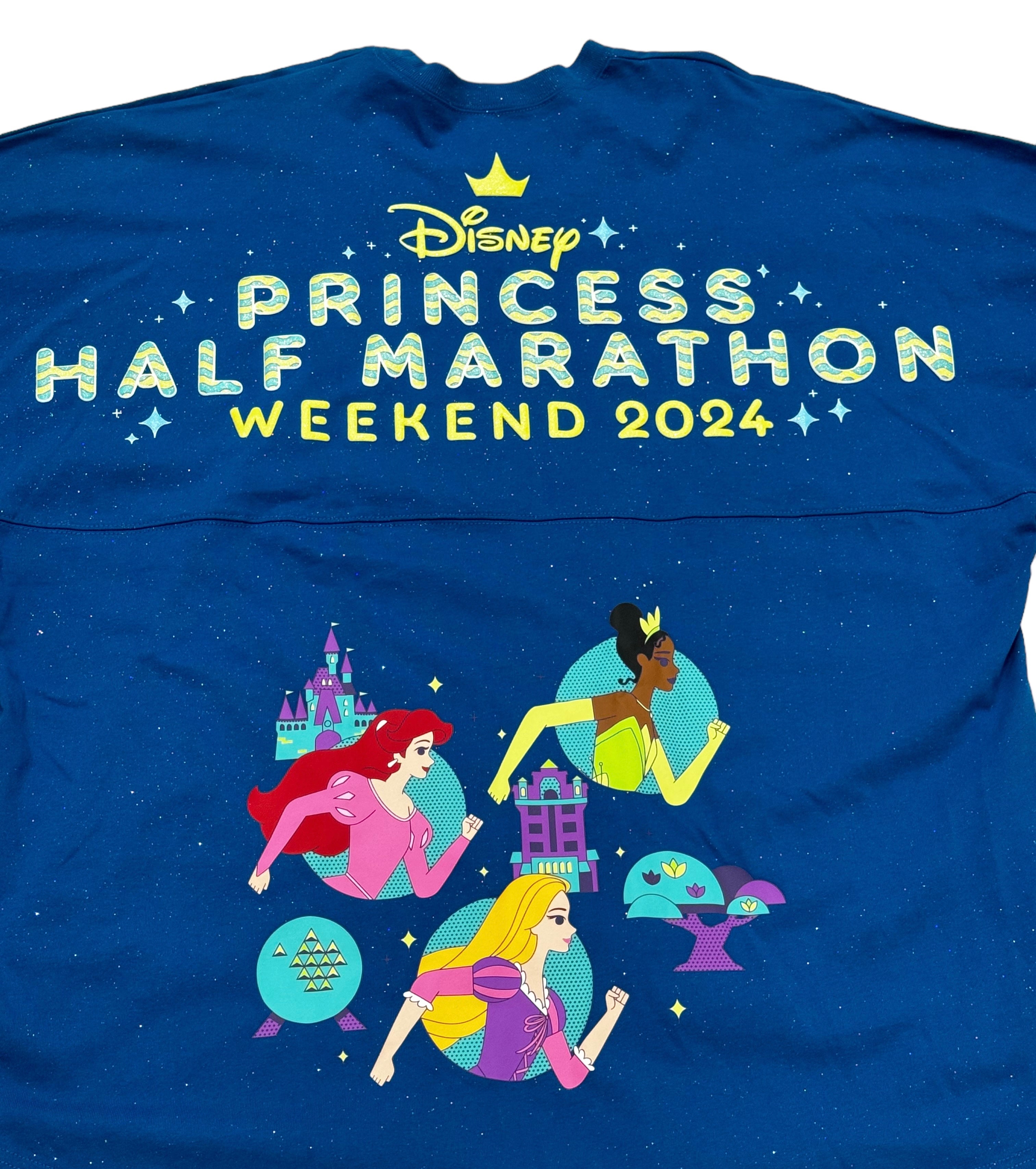 Large2023 Disney Parks RunDisney Princess Half Marathon Passholder Spirit Jersey cheapest