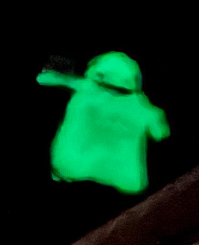Disney Oogie Boogie Pandora Charm- glow in the dark Nightmare Before Christmas