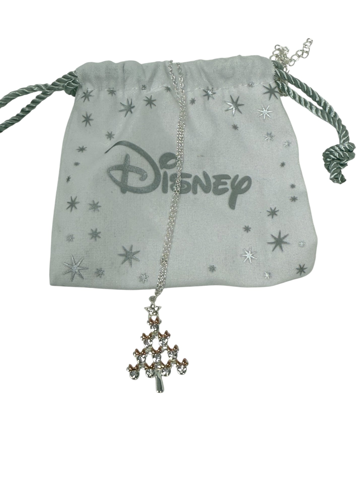 Disney Parks Jewelry Mickey Christmas Tree Necklace