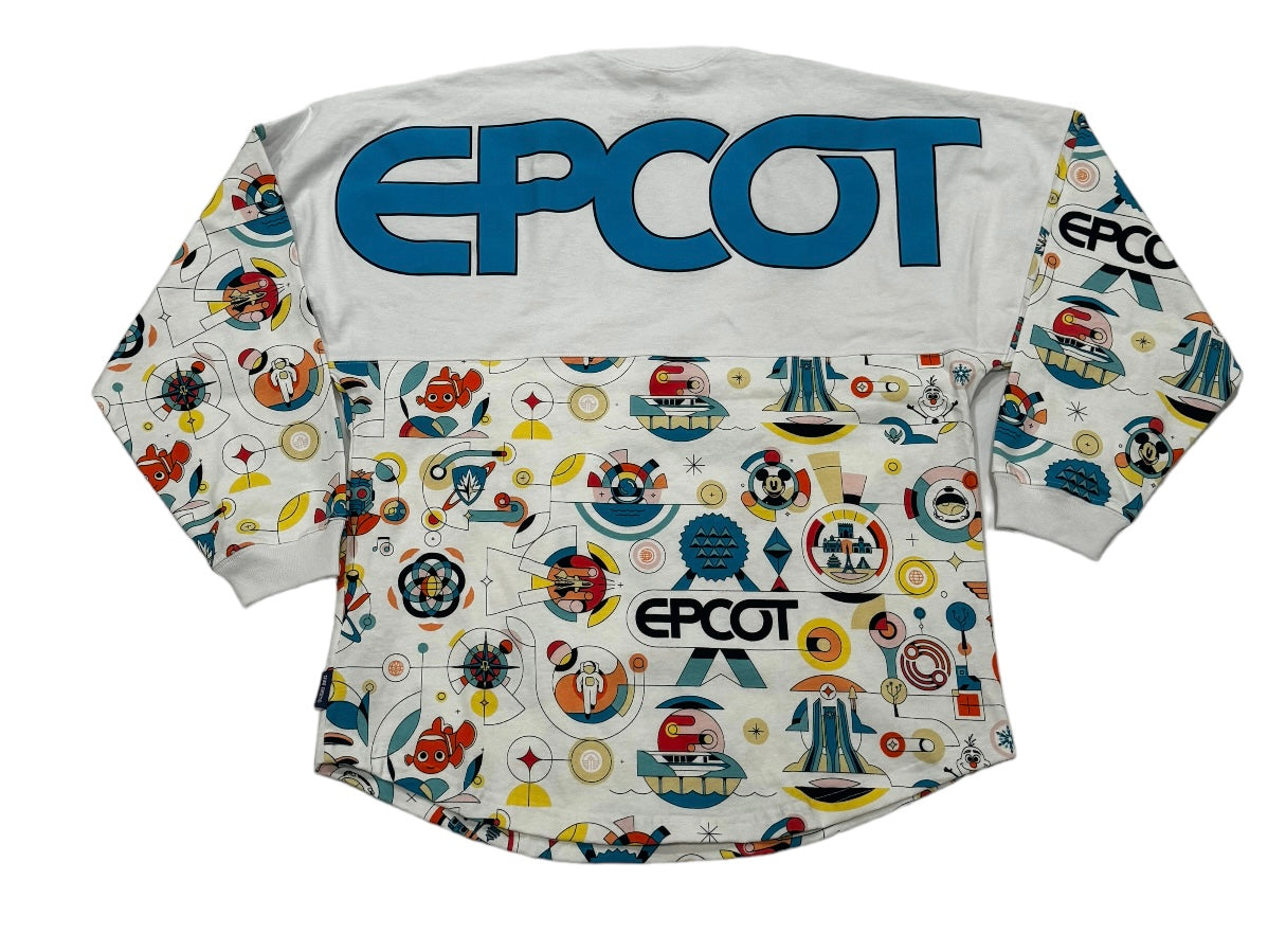 Disney Epcot Reimagined Spaceship Earth Figment Spirit Jersey