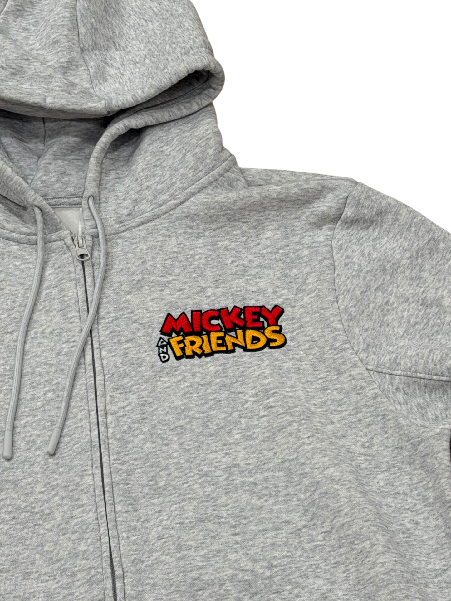 Disney Mickey & Friends Zip Hoodie Embroidered Patch