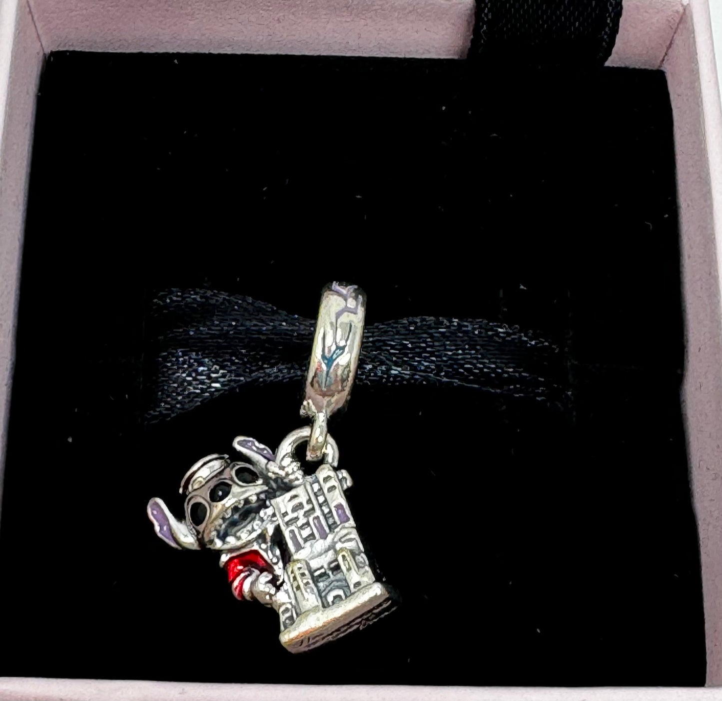 Disney Hollywood Tower Hotel Stitch Pandora Charm