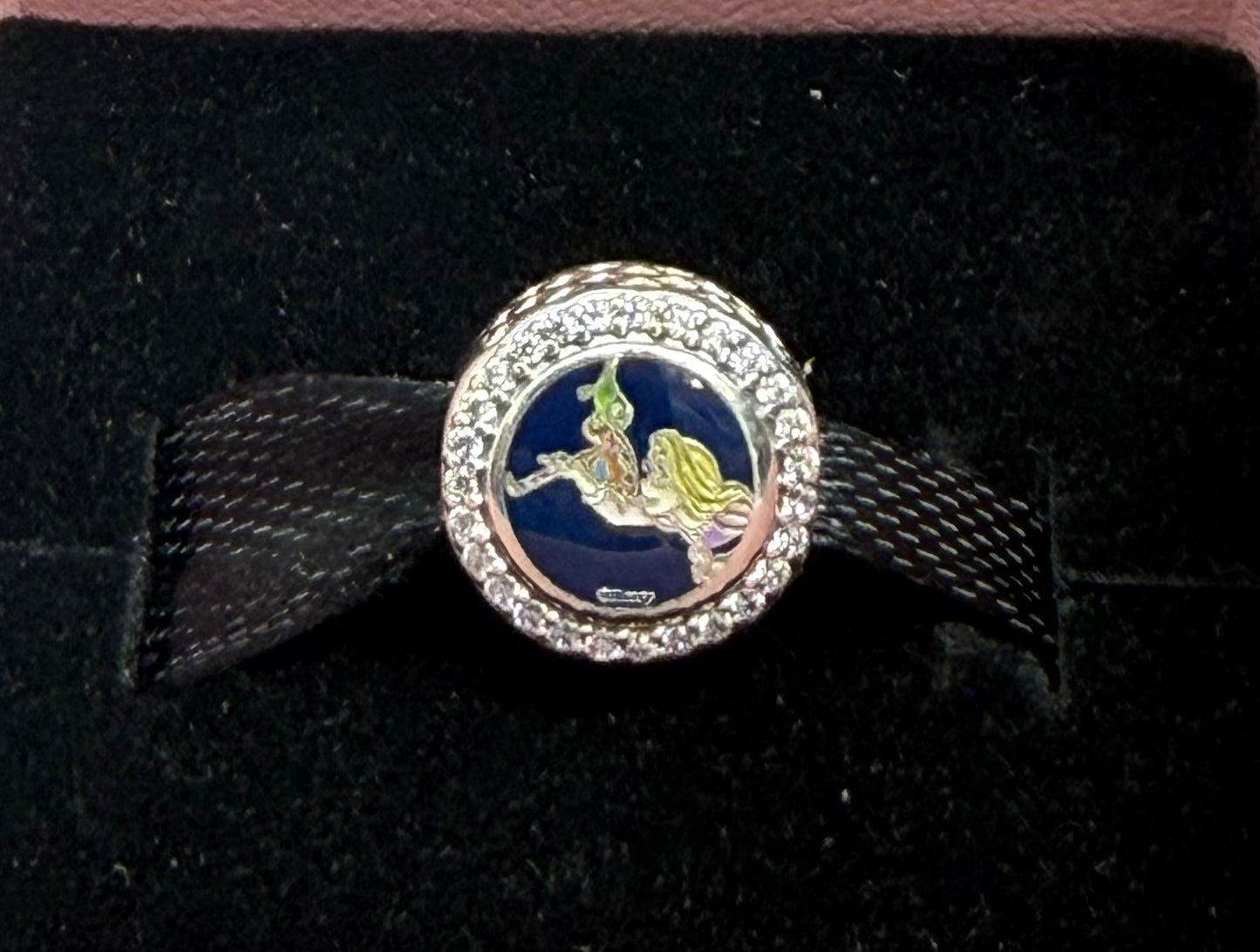 Disney Cruise Line  Pandora Bead Charm Wish Rapunzel