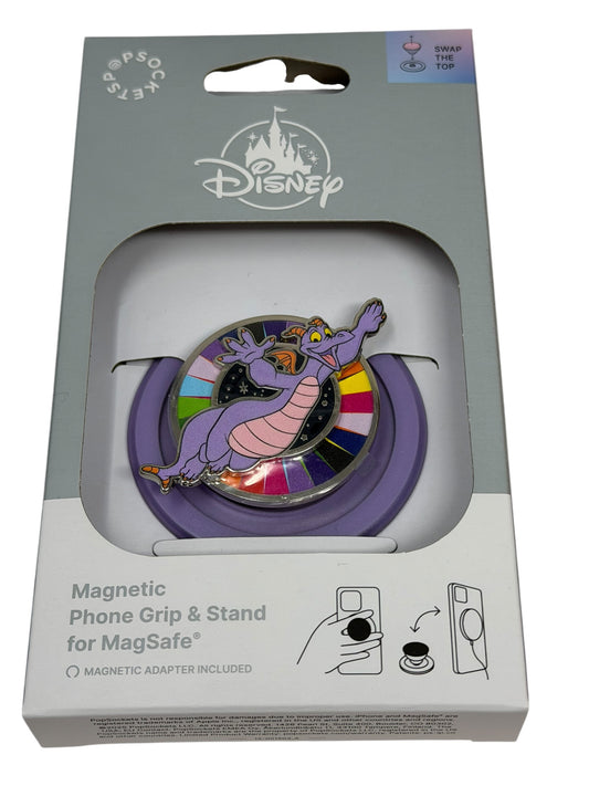 Disney Epcot Figment Spinning Pop Socket MagSafe Phone Stand