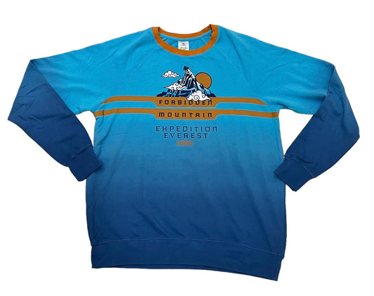 Disney Animal Kingdom Expedition Everest Forbidden Mountain Pullover Large