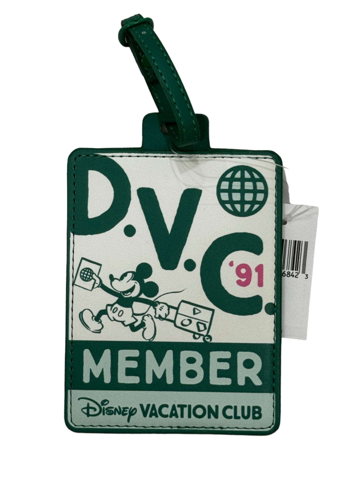 Disney Vacation Club DVC Member Mickey Luggage Tag 2024