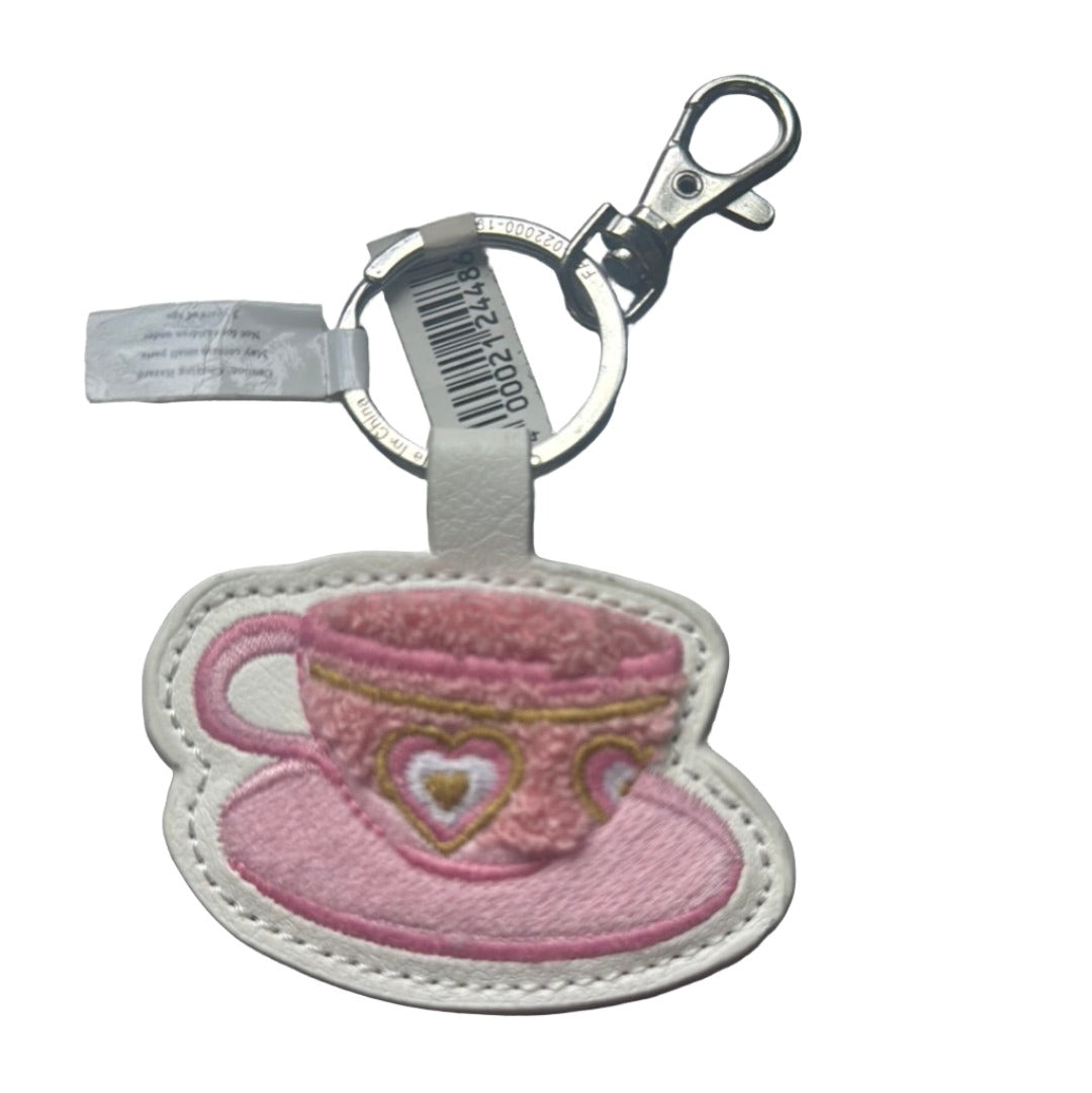 Disney Teacup Let’s Go For A Spin Keychain Clip