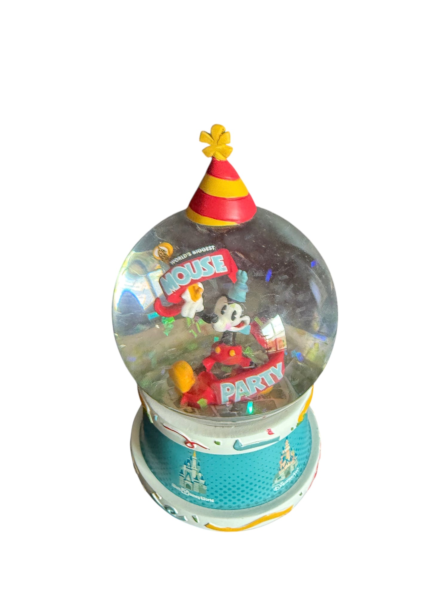 Walt Disney World Mickey Light Up Water Globe