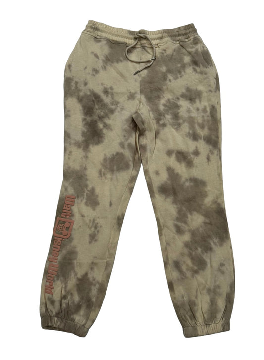 Walt Disney World Tie Dye Jogger Sweatpants-Grey/Pink Medium