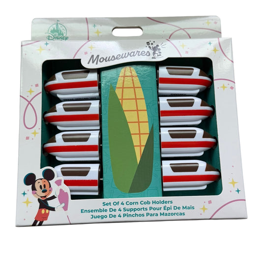 Disney Mousewares Monorail Corn Cob Holders