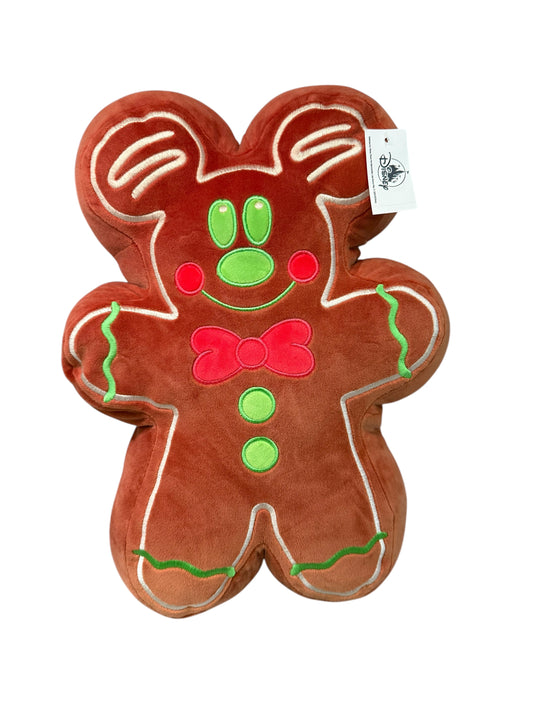 Disney Eats Mickey Gingerbread Cookie Pillow Cushion